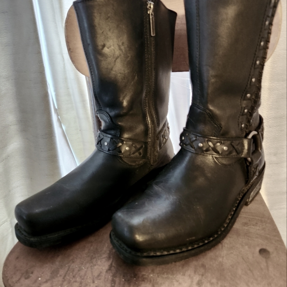 Genuine Harley Davidson Ladies Harness Boots